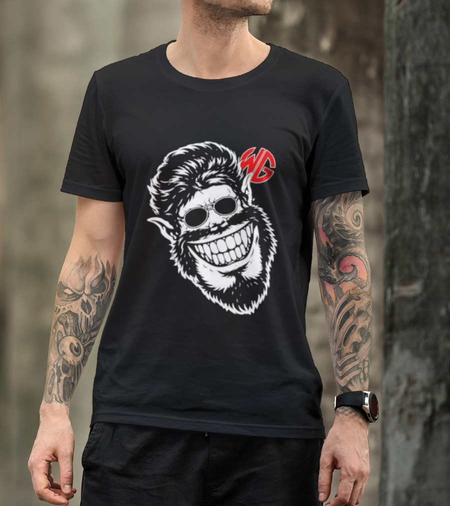 Wolfgang W. Wolfgang Ghoulrilla Biscuits Big Face WG T-Shirt