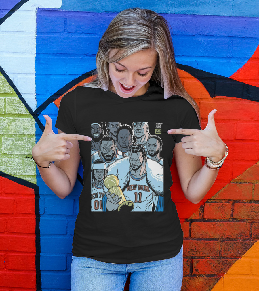 New York Knicks Invincible Champions NBA Basketball Team T-Shirt
