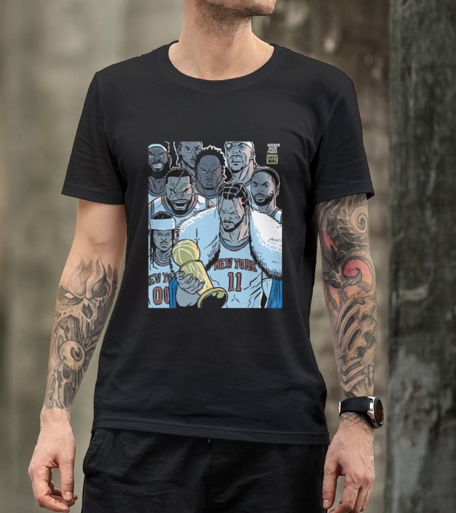 New York Knicks Invincible Champions NBA Basketball Team T-Shirt