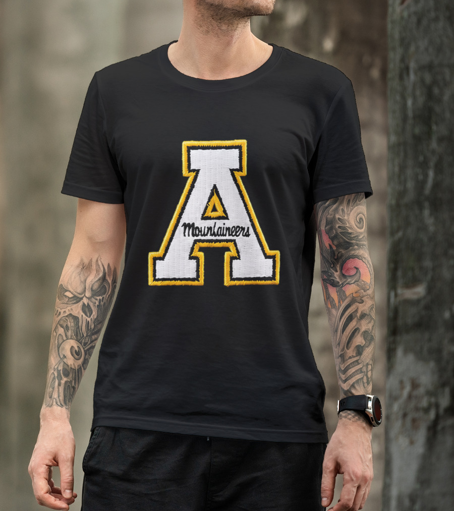 App State Mountaineers Trucker Hat Embroidered Patch 2026 Corduroy T-Shirt