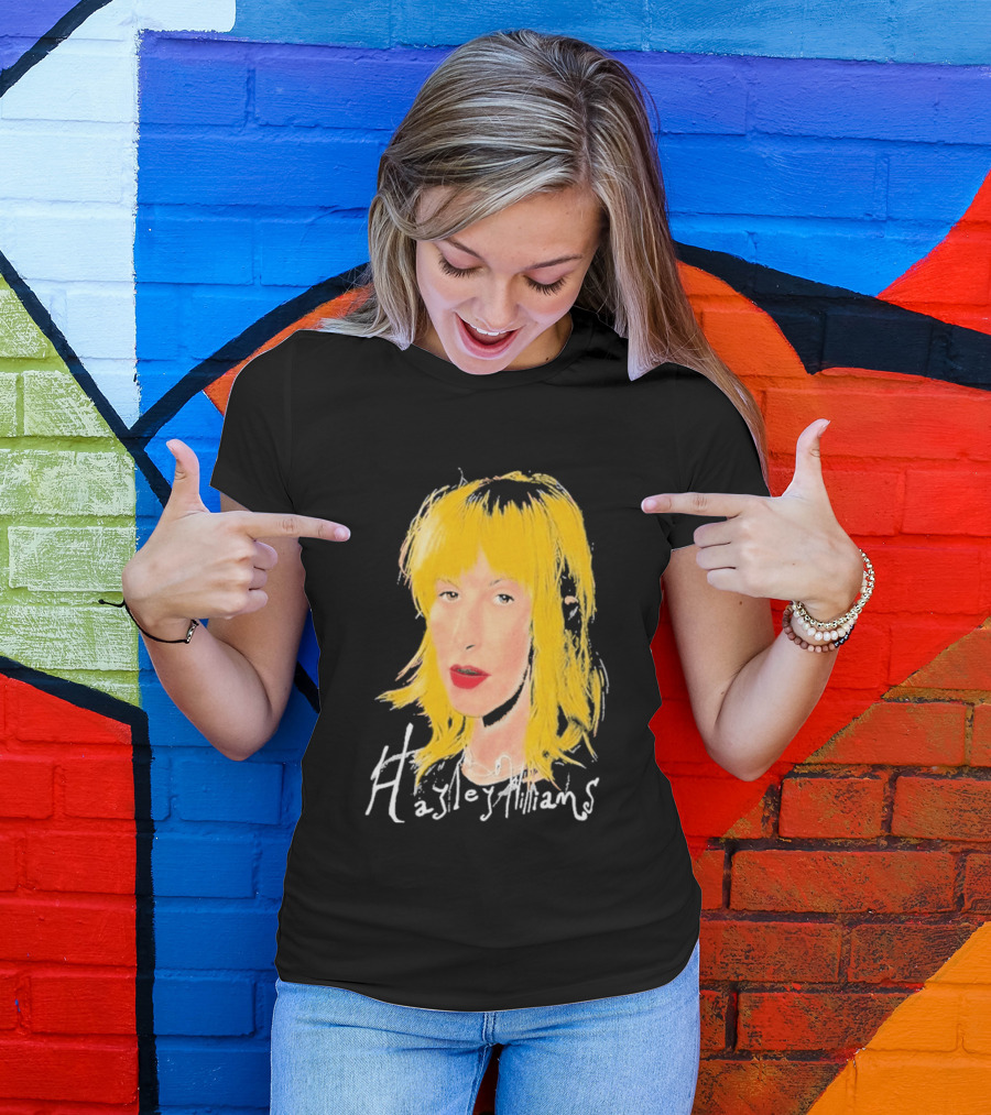 Hayley Williams 2026 Blonde Hair Red Lips T-Shirt