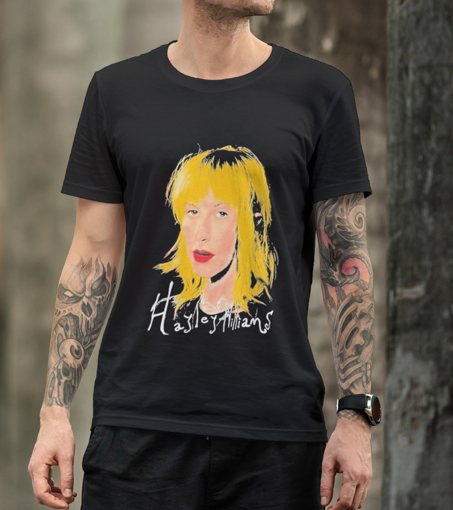 Hayley Williams 2026 Blonde Hair Red Lips T-Shirt