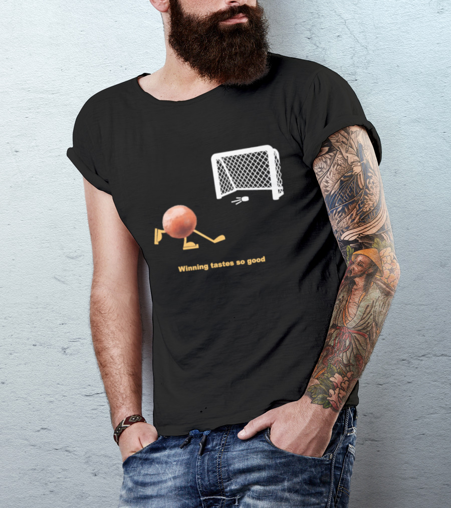 Buffalo Sabres Winning Tastes So Good Hockey Game Humor T-Shirt