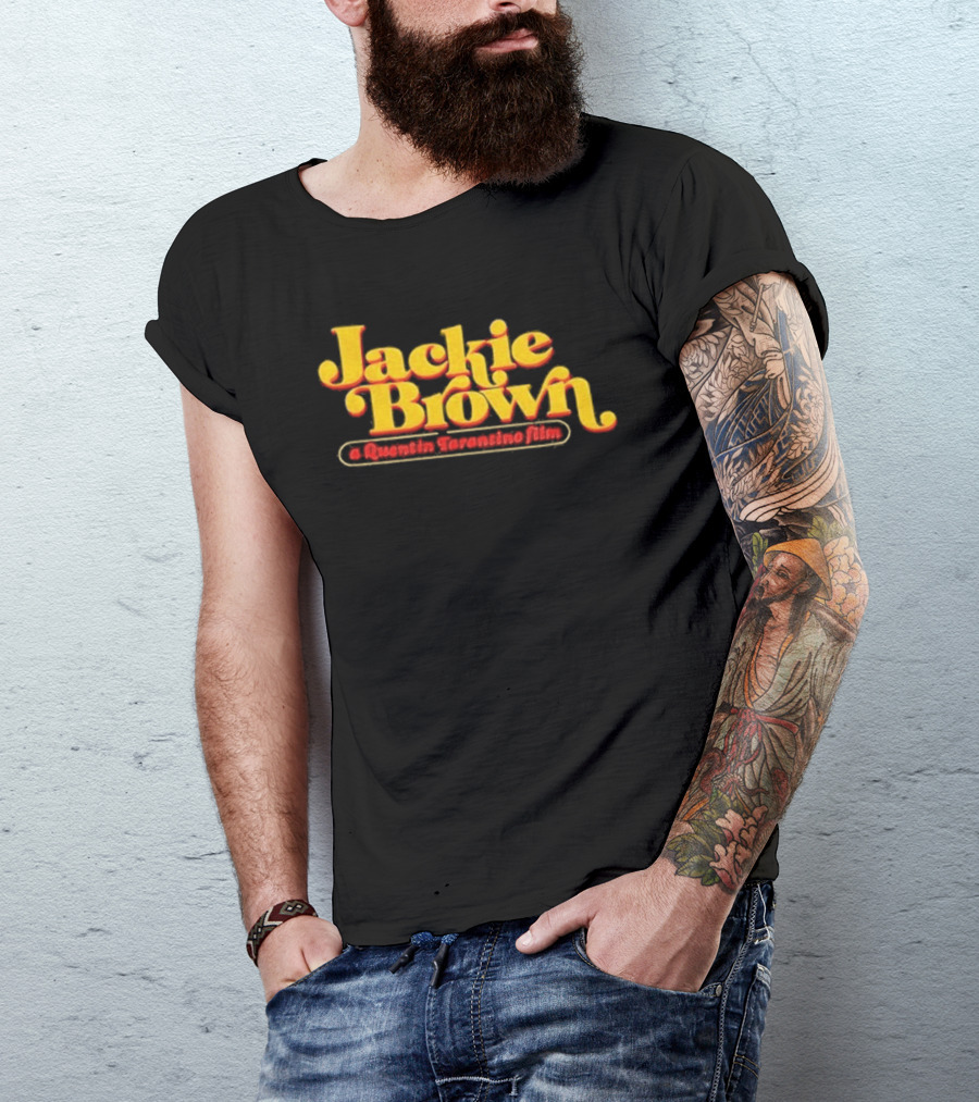 Jackie Brown Quentin Tarantino Film Title T-Shirt