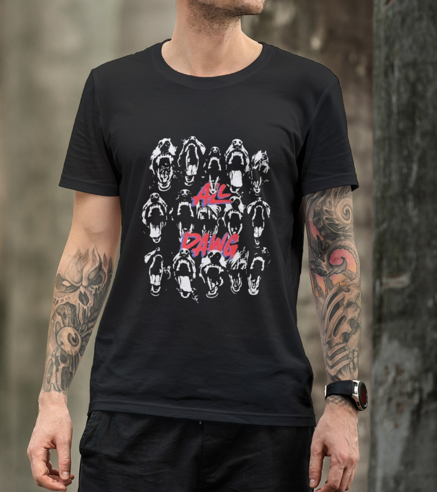ALC Dawg Scary Dog Daniss Jenkins All Dawg T-Shirt