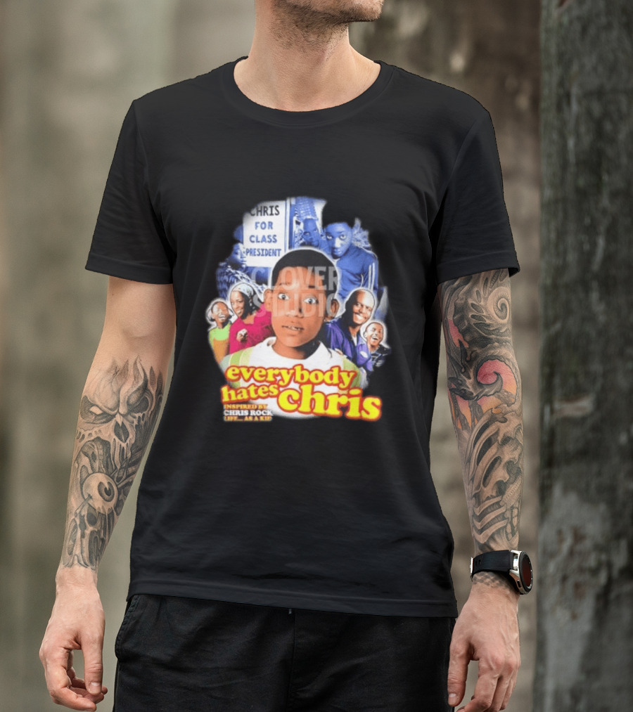 Everybody Hates Chris Inspired By Chris Rock Chris For Class President T-Shirt