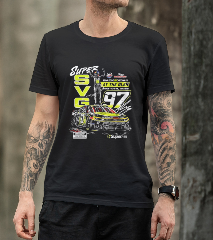 Super SVG 97 At The Glen NASCAR Cup Series Win By Shane Van Gisbergen T-Shirt