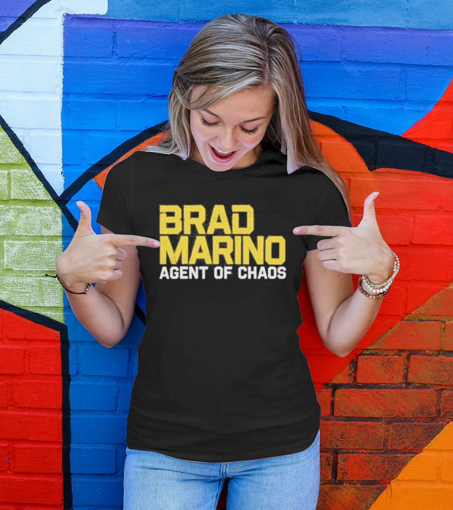 Brad Marino Agent Of Chaos Yellow T-Shirt