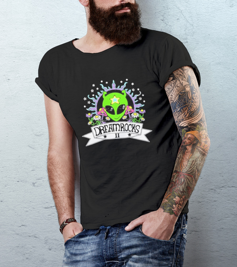 LSDREAM 2026 DREAMROCKS II Morrison Red Rocks May 16 2026 Psychedelic Alien Floral T-Shirt