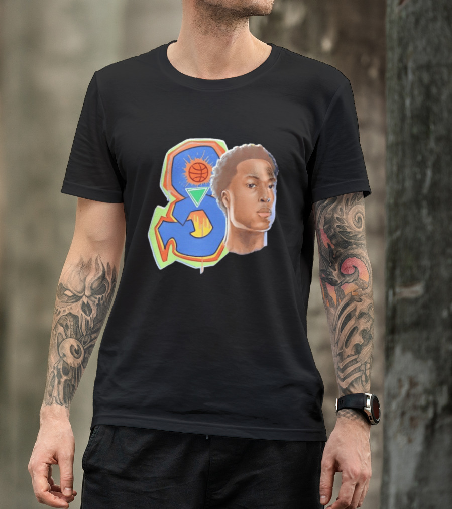 OG Anunoby OG8 New York Knicks Basketball Art NBA T-Shirt