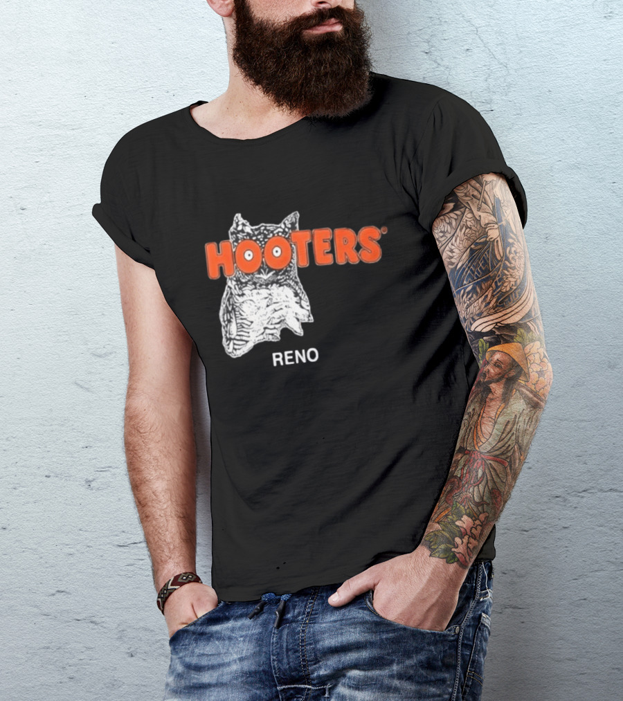 Naz Reid Hooters Reno Owl T-Shirt
