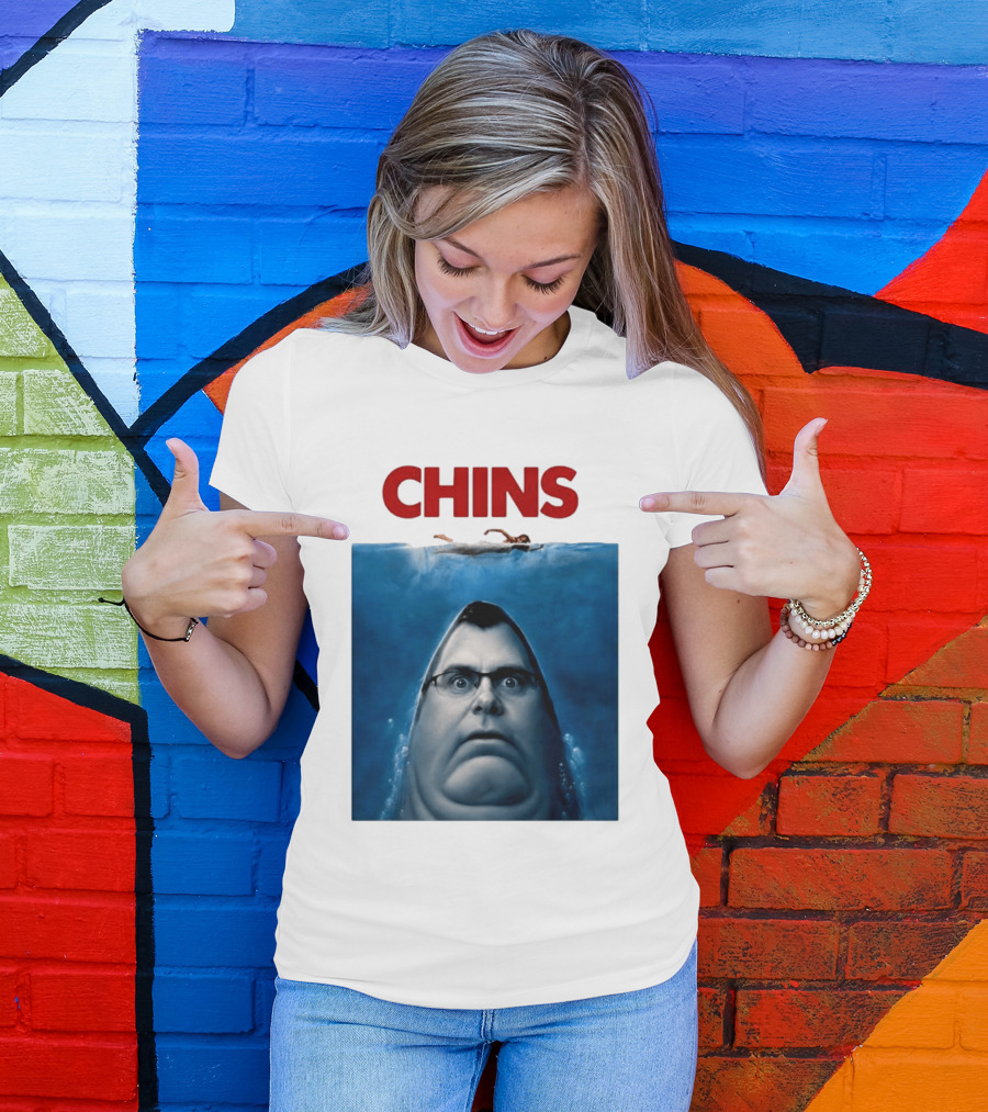 Chins X Jaws Movie T-Shirt
