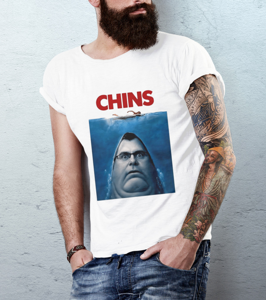 Chins X Jaws Movie T-Shirt