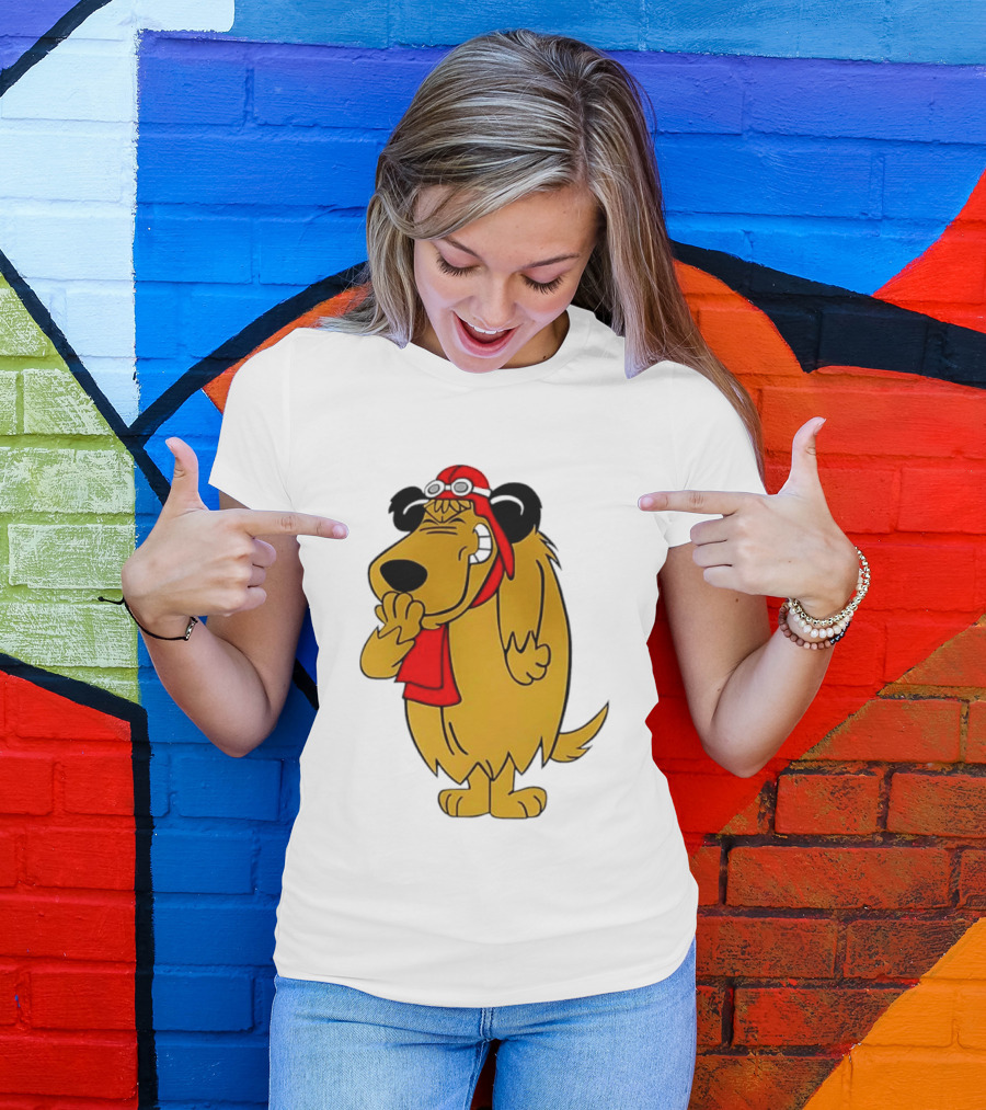 Muttley Dog Wacky Races Cartoon T-Shirt