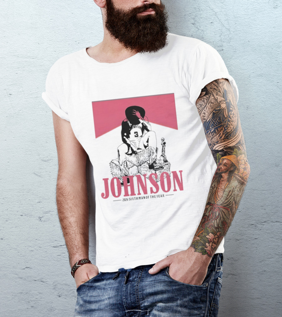 Keldon Johnson San Antonio Spurs 2026 Sixth Man Of The Year Johnson T-Shirt