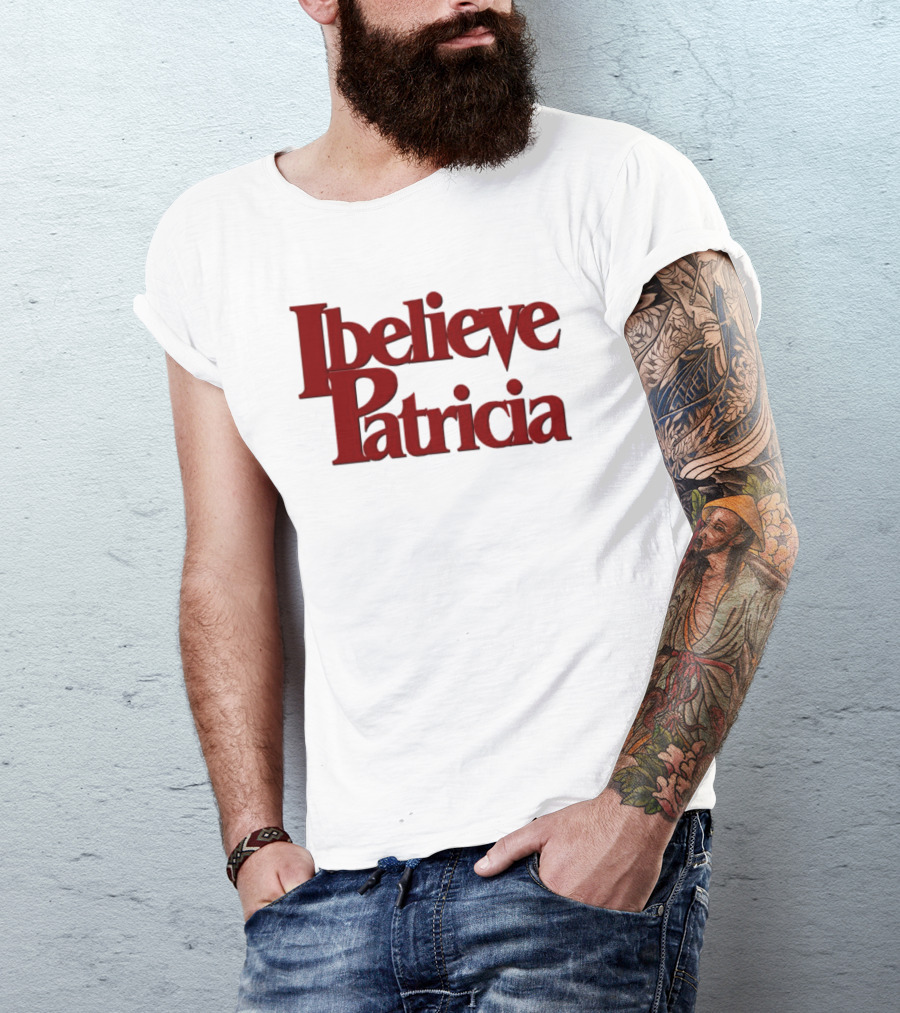 I Believe Patricia Retro 3D T-Shirt
