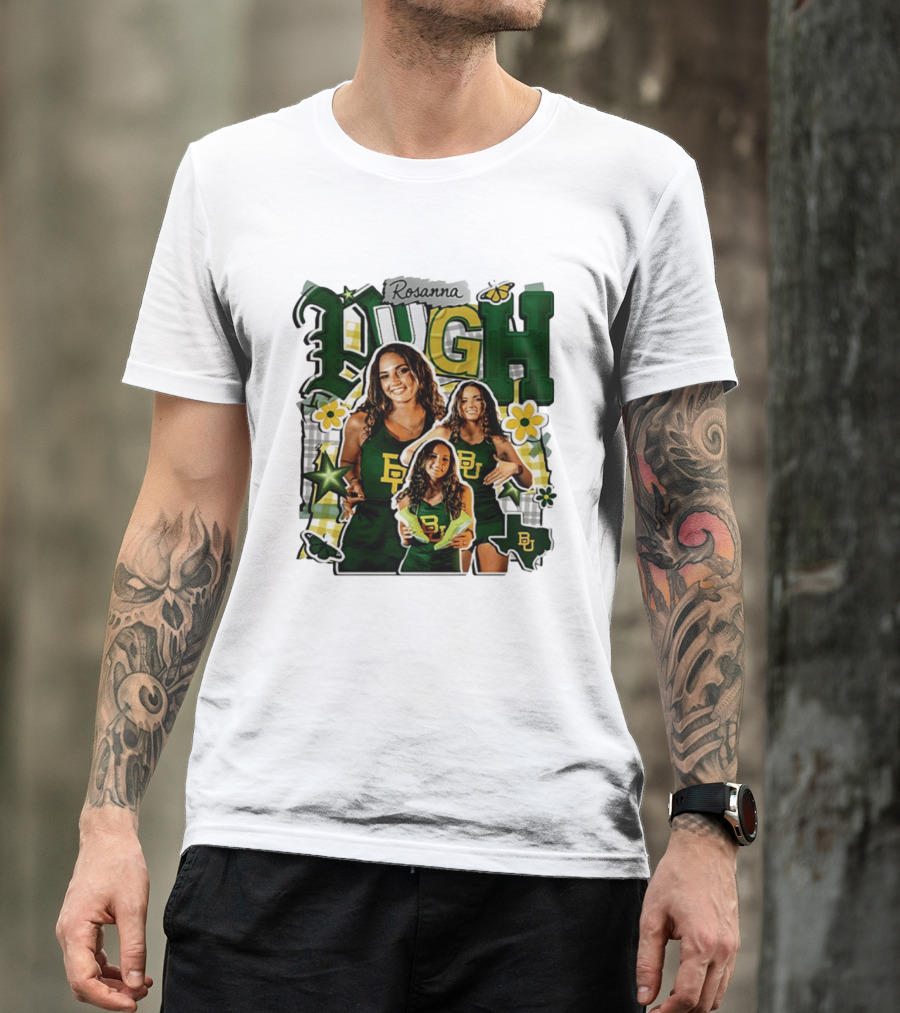 Rosanna Pugh Baylor Track And Field Team Collage T-Shirt