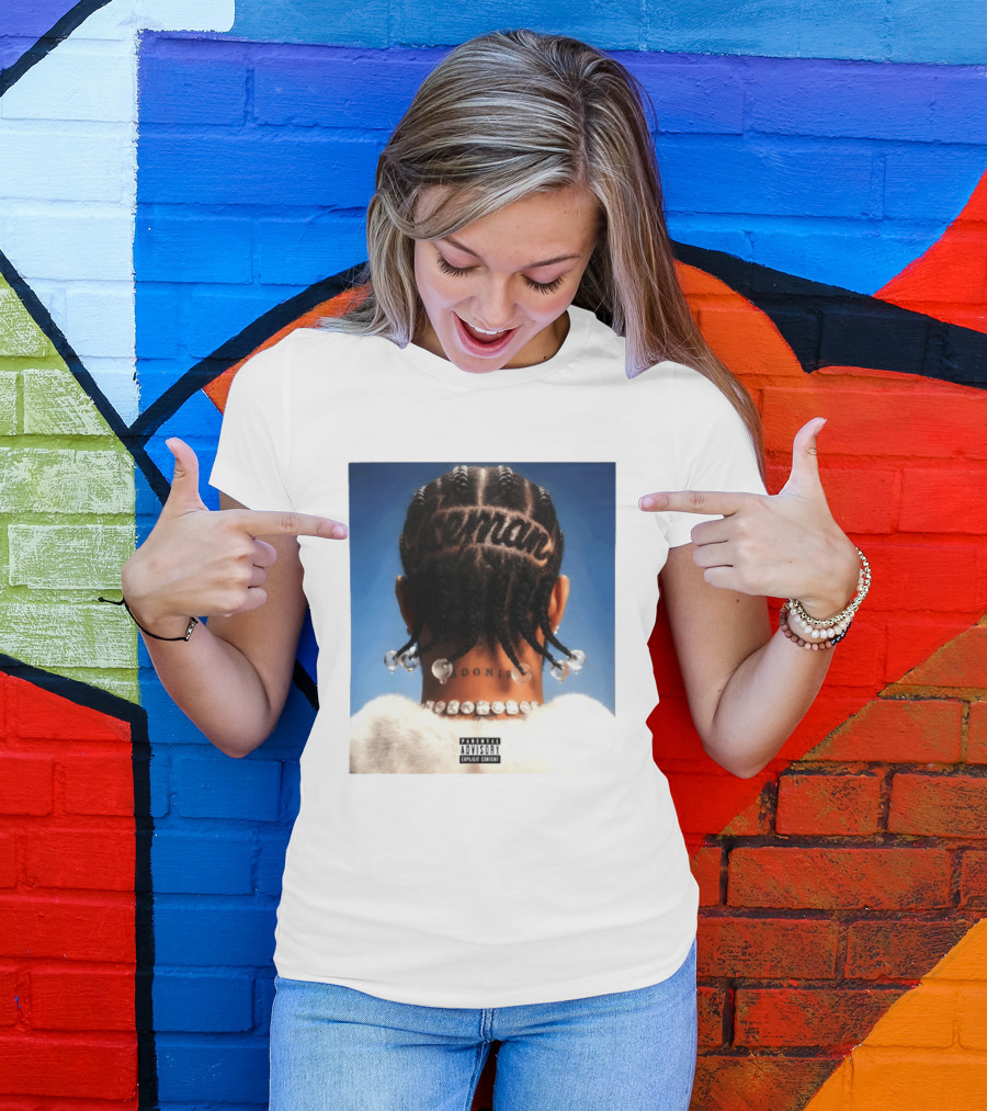 Drake Iceman Adonis Parental Advisory Explicit Content T-Shirt