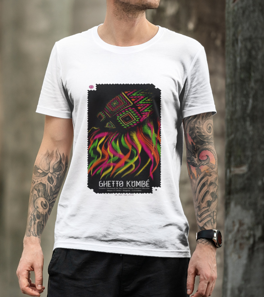 Ghetto Kumbé Centro Nacional De Las Artes Delia Zapata Olivella Bogotá Colombia Mayo 15 2026 T-Shirt