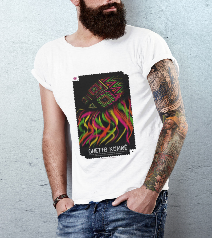 Ghetto Kumbé Centro Nacional De Las Artes Delia Zapata Olivella Bogotá Colombia Mayo 15 2026 T-Shirt