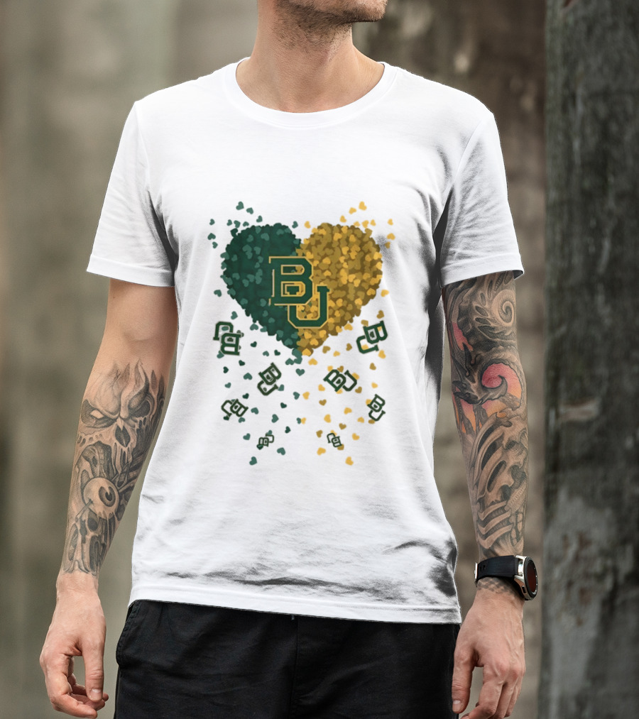 Heart Of Baylor Bears BU Football 2026 T-Shirt