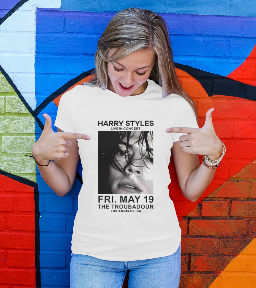 Harry Styles Live In Concert Fri May 19 The Troubadour Los Angeles 2026 T-Shirt