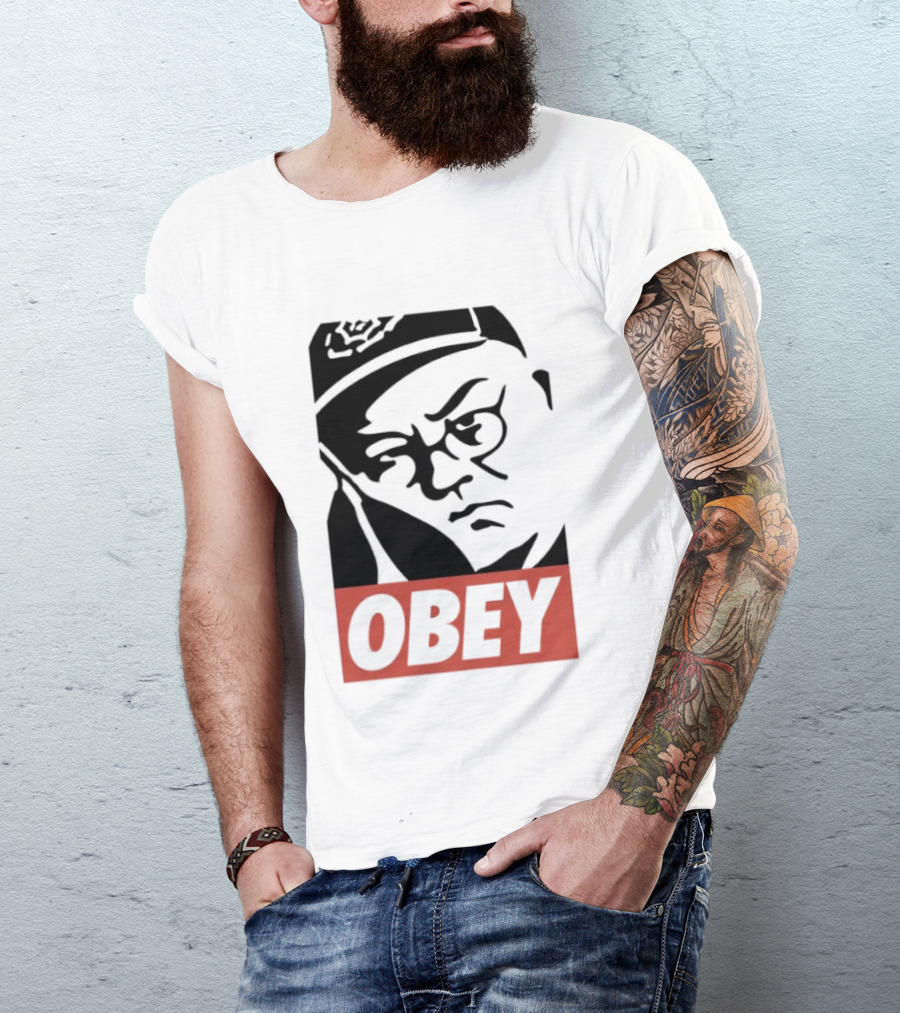 Obey Giant Face Shepard Fairey Street T-Shirt