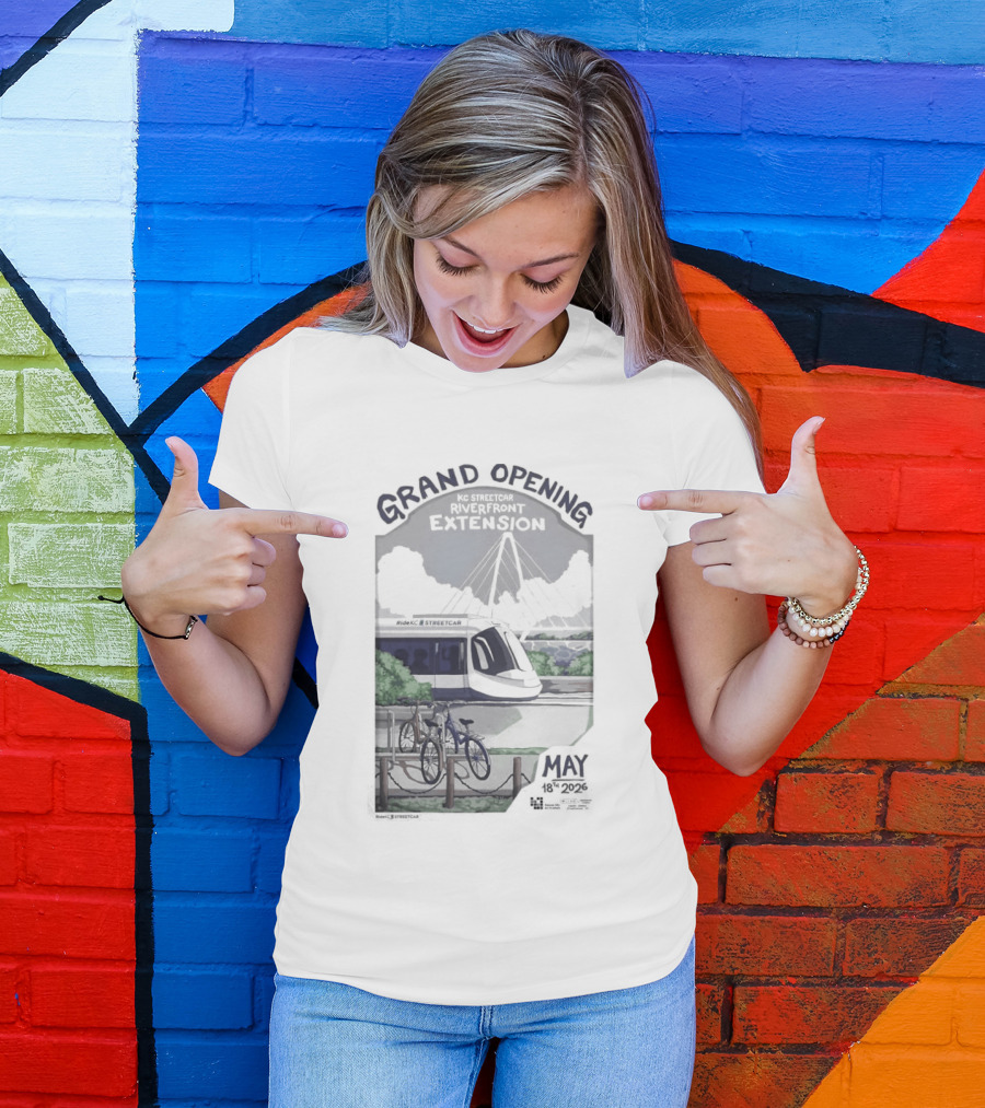 Grand Opening Ceremony Kansas City Institute Riverfront Extension May 18 2026 T-Shirt