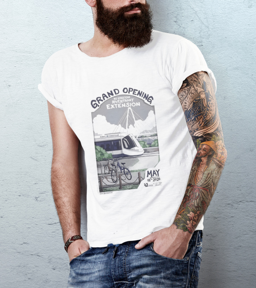 Grand Opening Ceremony Kansas City Institute Riverfront Extension May 18 2026 T-Shirt