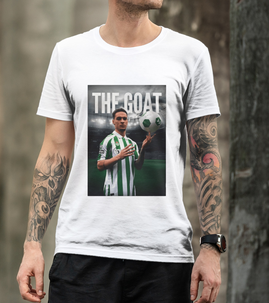 Antony Real Betis FC The Goat Soccer 2026 T-Shirt