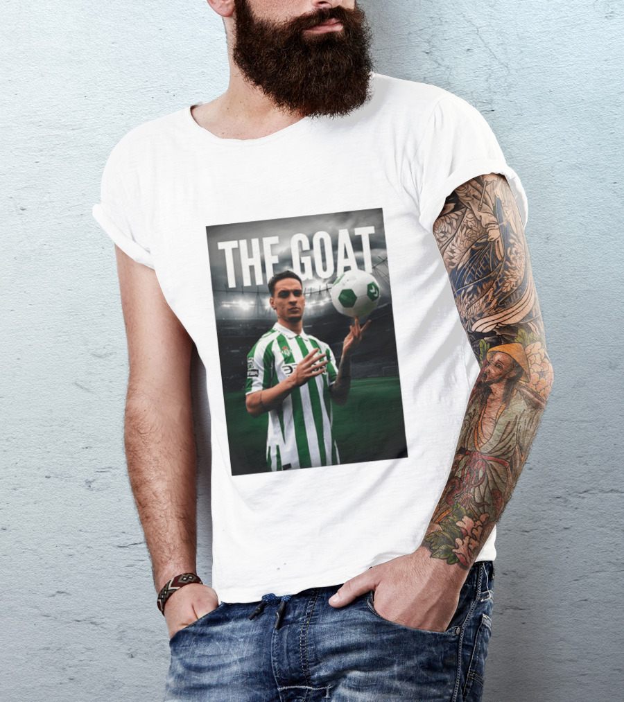 Antony Real Betis FC The Goat Soccer 2026 T-Shirt