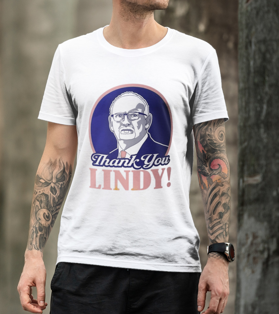 Thank You Lindy Ruff New Jersey Devils NHL Coach Appreciation T-Shirt