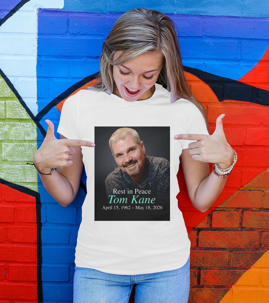 Rest In Peace Tom Kane April 15 1962 May 18 2026 American Voice Actor T-Shirt