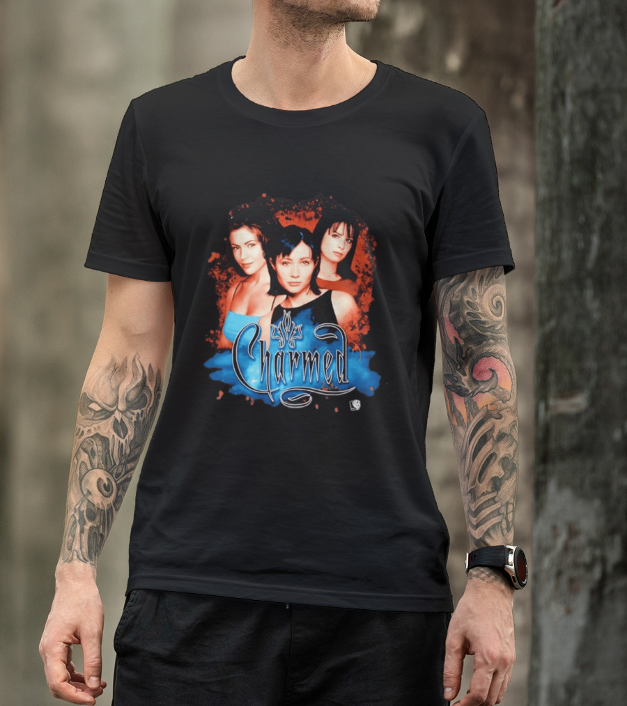 Charmed 1998 Prue Piper Phoebe Iconic Magic Sisters T-Shirt