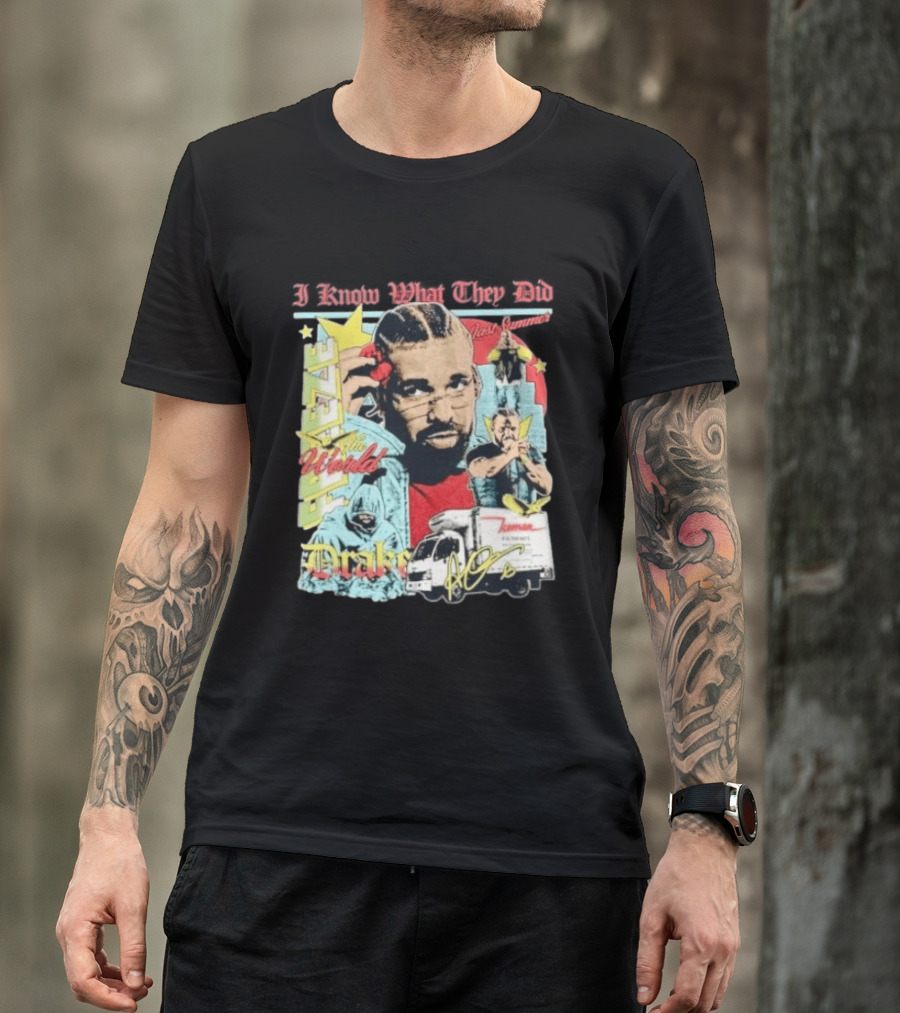 I Know What They Did Drake Freeze The World Iceman 2026 T-Shirt