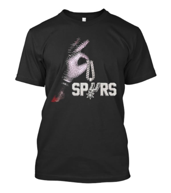 Drake Iceman Spurs Diamond Hand San Antonio Spurs T-Shirt