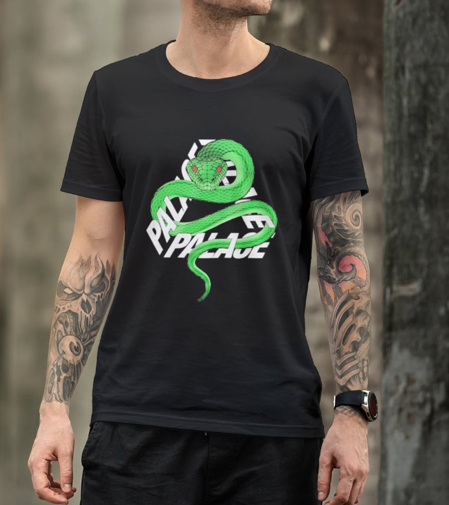 Palace Tri Ferg Green Snake T-Shirt
