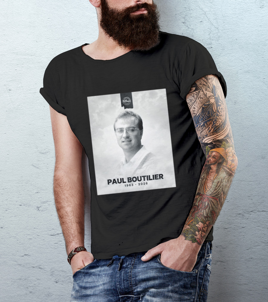 Paul Boutilier 1963 2026 NHL Alumni Member T-Shirt
