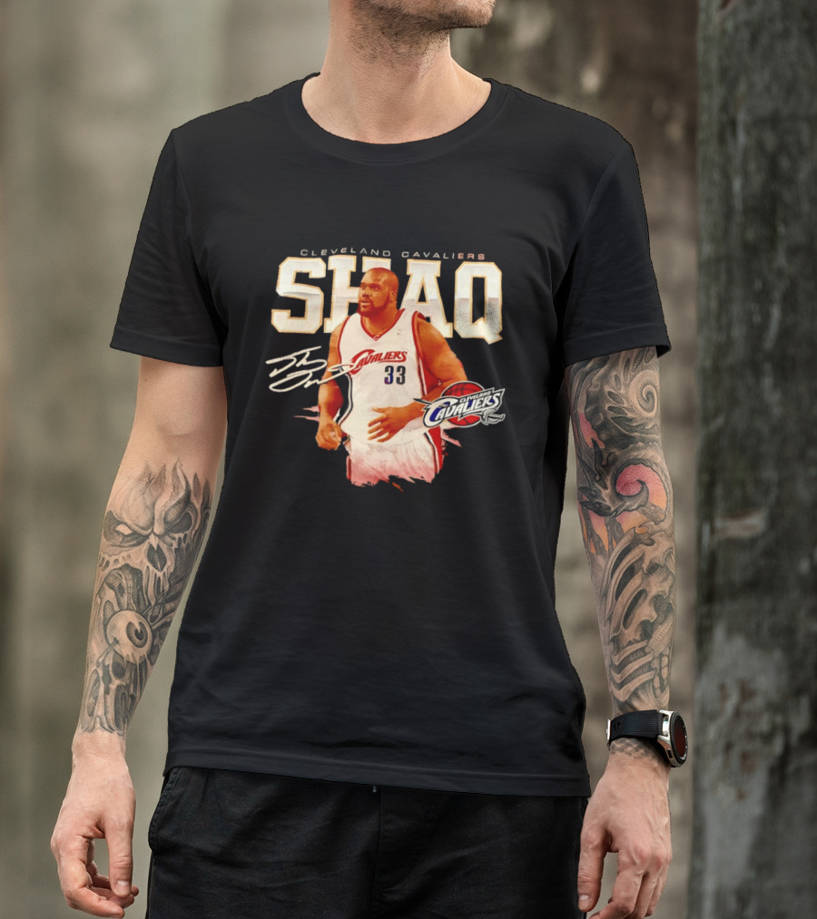 Cleveland Cavaliers Shaq 33 Shaquille O'Neal Basketball Cavaliers T-Shirt