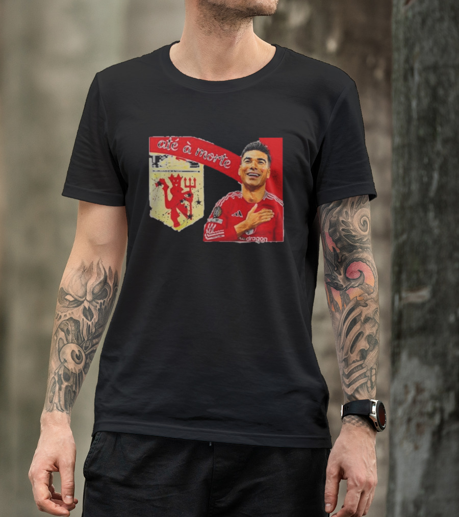 Manchester United Até à Morte Casemiro T-Shirt