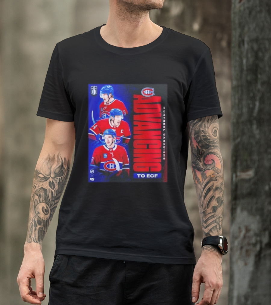 Montreal Canadiens Advancing To ECF 2026 T-Shirt
