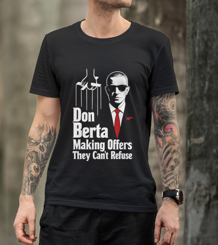Don Berta Making Offers Arsenal Godfather 2026 T-Shirt