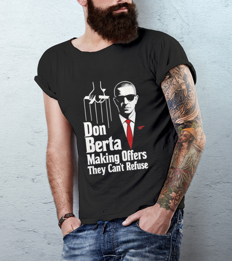 Don Berta Making Offers Arsenal Godfather 2026 T-Shirt
