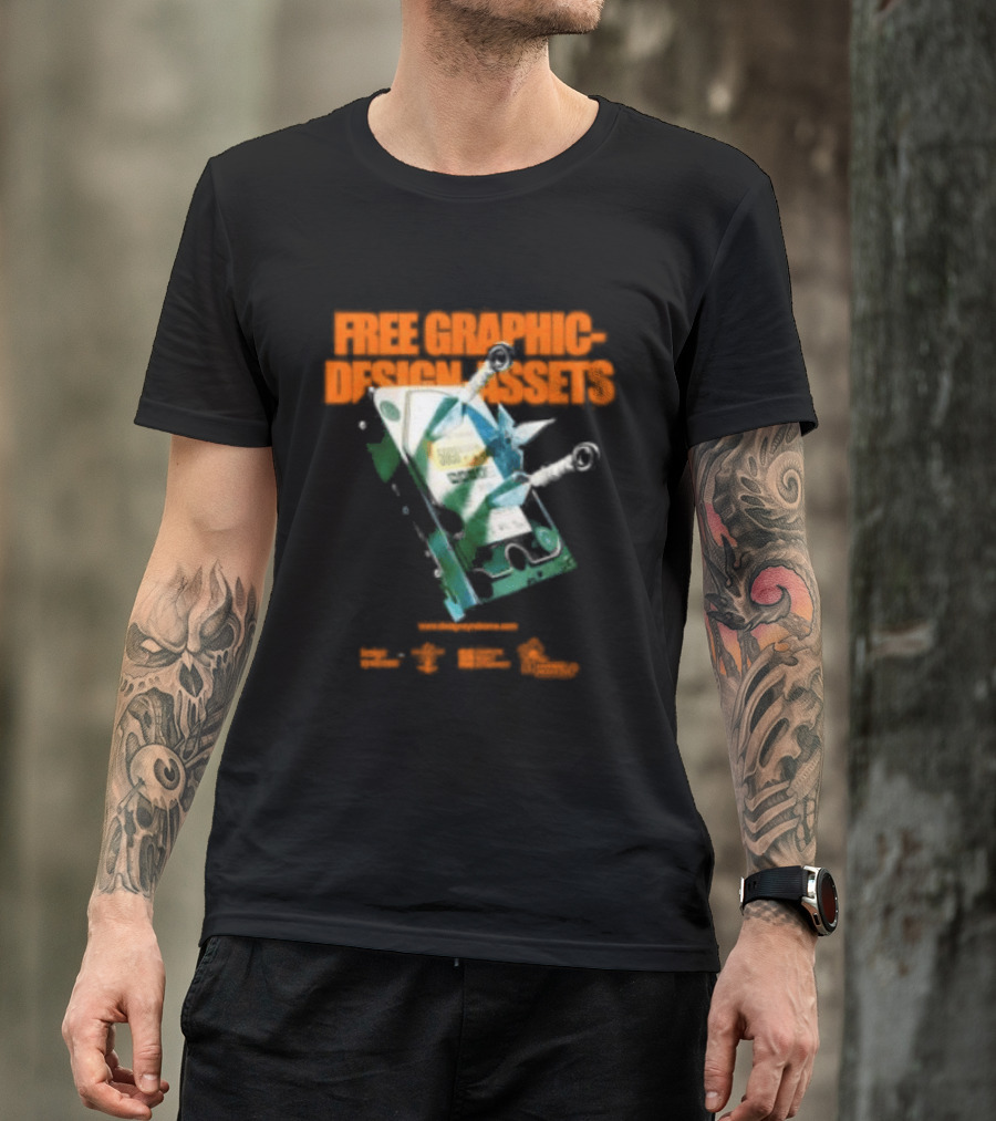 Free Graphic Design Assets Shinobi Stash T-Shirt