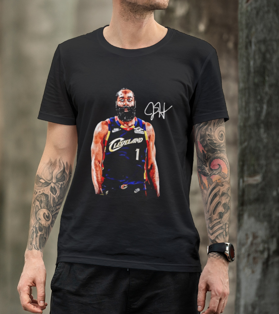 Cleveland Cavaliers James Harden 1 Basketball Jersey T-Shirt