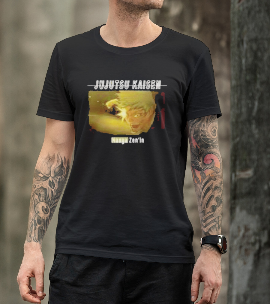 Naoya Zenin Character Jujutsu Kaisen Anime Series T-Shirt