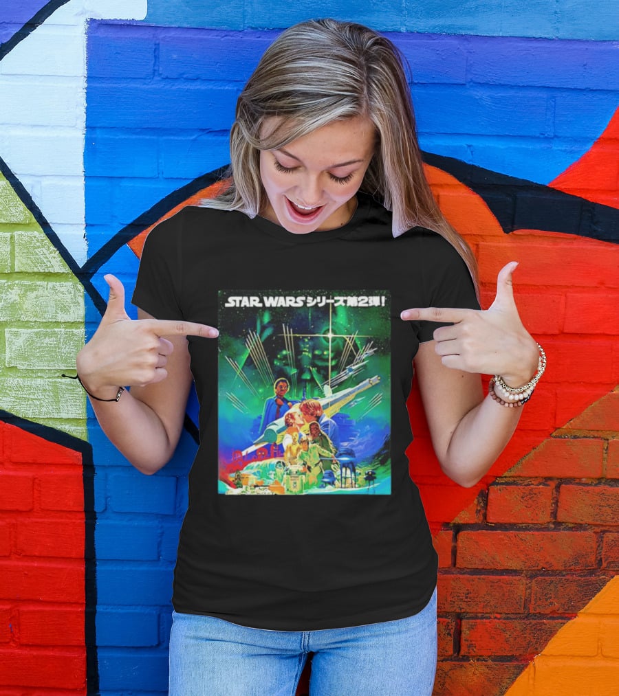 STAR WARS 2 The Empire Strikes Back 1980 Japan T-Shirt