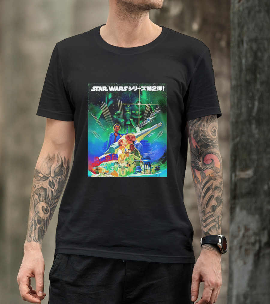 STAR WARS 2 The Empire Strikes Back 1980 Japan T-Shirt