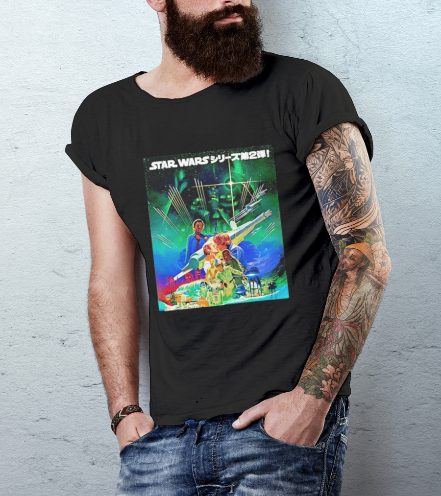 STAR WARS 2 The Empire Strikes Back 1980 Japan T-Shirt