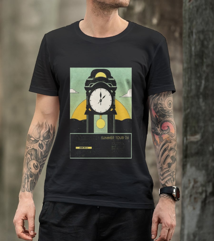 Unannounced The Band Memo Summer Tour 2026 And Sun T-Shirt